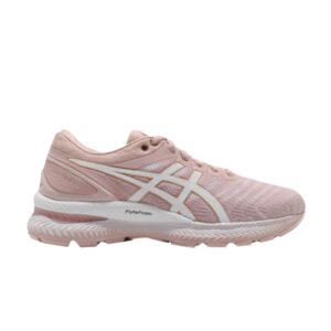 Baskets Wmns Asics Gel Nimbus 22 Wide Ginger Peach Blanc 1012A586 703