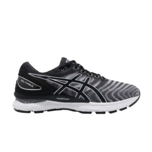 Baskets Wmns Asics Gel Nimbus 22 Wide Blanc Noir 1012A586 100