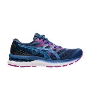 Baskets Wmns Asics Gel Nimbus 23 Wide Digital Aqua Prune 1012A884 402