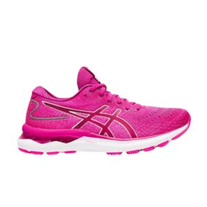 Baskets Wmns Asics Gel Nimbus 24 Fuchsia Rouge 1012B201 600
