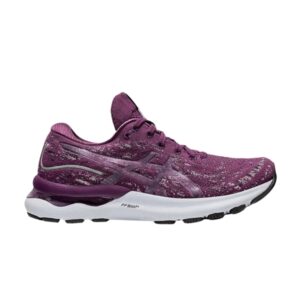 Baskets Wmns Asics Gel Nimbus 24 MK Deep Plum Blanc 1012B202 500