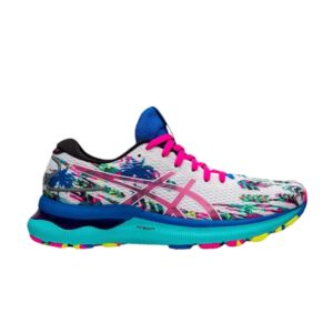 Baskets Wmns Asics Gel Nimbus 24 Tropical Blanc 1012B284 100