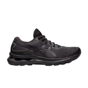 Baskets Wmns Asics Gel Nimbus 24 Wide Noir Gris 1012B199 002