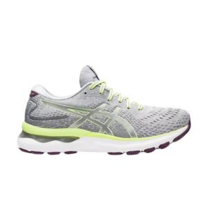 Baskets Wmns Asics Gel Nimbus 24 Wide Piedmont Gris Lime Vert 1012B199 020