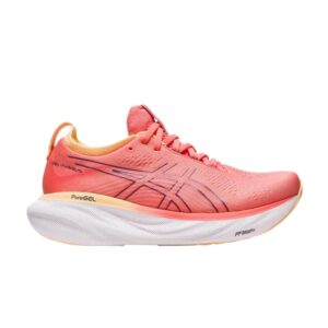 Baskets Wmns Asics Gel Nimbus 25 Papaya Dusty Violet 1012B356 700