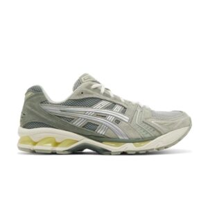 Baskets Asics Gel Kayano 14 Olive Gris Pur Argent 1201A161 301