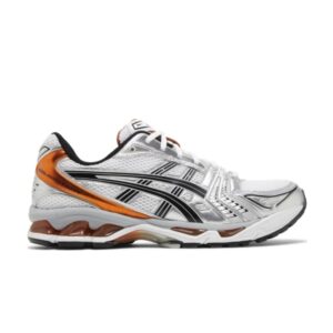 Baskets Asics Gel Kayano 14 Argent Orange Piquant 1201A019 109