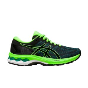 Asics Gel Kayano 27 GS Noir Vert Gecko Baskets 1014A145 001