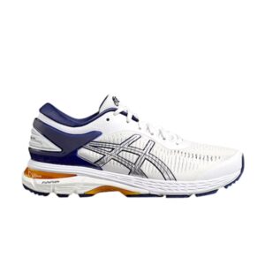 Baskets Naked x Wmns Asics Gel Kayano 25 Blanc Peacoat 1012A451 100