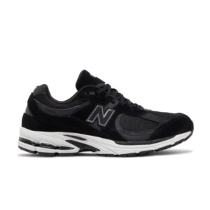 New Balance 2002R Baskets noires Gunmetal Vert M2002RBK