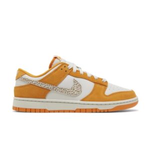 Nike Dunk Low Safari Swoosh – Kumquat Kumquat/Os clair/Bois flotté foncé DR0156 800
