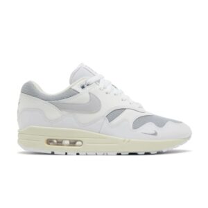 Patta x Nike Air Max 1 Blanc Blanc/Platine pur/Argent métallique DQ0299 100
