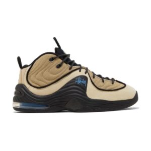 Stussy x Nike Air Penny 2 Baskets en rotin calcaire DX6934 200