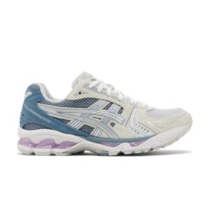 Baskets Wmns Asics Gel Kayano 14 Glacier Gris Bleu Violet 1202A105 021