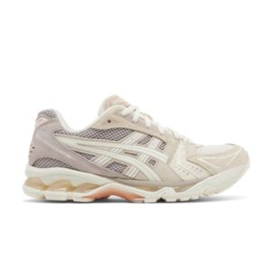 Baskets Wmns Asics Gel Kayano 14 Blanc Pêche Crème 1202A105 701
