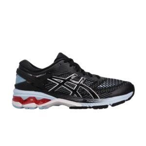 Baskets Wmns Asics Gel Kayano 26 Noir Heritage Bleu 1012A457 003