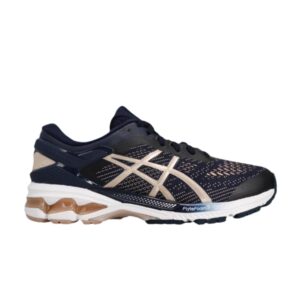 Baskets Wmns Asics Gel Kayano 26 Wide Midnight Frosted Almond 1012A459 400