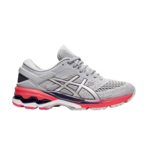 Baskets Wmns Asics Gel Kayano 26 Wide Piedmont Gris Rouge 1012A459 020