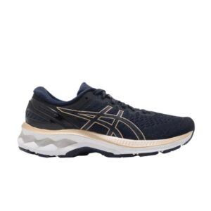 Baskets Wmns Asics Gel Kayano 27 Français Bleu Champagne 1012A649 402