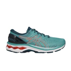 Baskets Wmns Asics Gel Kayano 27 Wide Techno Cyan 1012A713 300