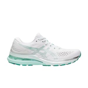 Baskets Wmns Asics Gel Kayano 28 Blanc Oasis Vert 1012B047 100