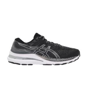 Baskets Wmns Asics Gel Kayano 28 Wide Noir Blanc Rouge 1012B046 003