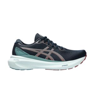 Baskets Wmns Asics Gel Kayano 30 Français Bleu Light Garnet 1012B357 400
