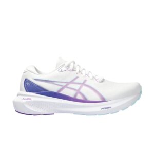 Baskets Wmns Asics Gel Kayano 30 Blanc Cyber Grape 1012B357 100