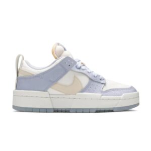 Wmns Nike Dunk Low Disrupt Ghost Baskets Blanc Sommet/Sable Du Désert/Fantôme/Voile DJ3077 100