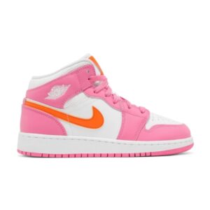Air Jordan 1 Mid GS Pinksicle Orange DX3240 681