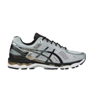 Baskets Asics Gel Kayano 22 Argent Noir Or T547N 9390