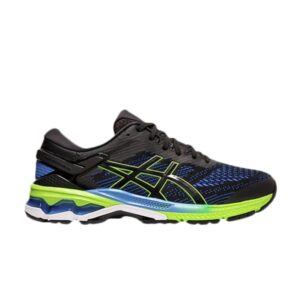 Asics Gel Kayano 26 Noir Bleu Électrique Blanc 1011A541 003
