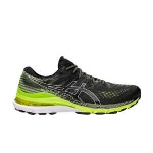 Baskets Asics Gel Kayano 28 2E Wide Noir Hazard Vert 1011B188 004
