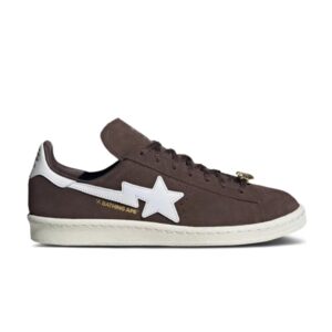 Baskets BAPE x adidas Campus 80s 30e anniversaire – Marron IF3379