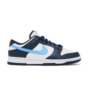 Nike Dunk Low Obsidian Bleu Université Obsidienne/Blanc/Or Université/Bleu Université FN7800 400