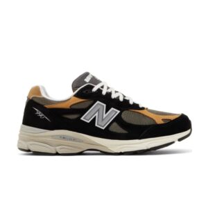 Baskets Teddy Santis x New Balance 990v3 Made in USA Noir Tan M990BB3