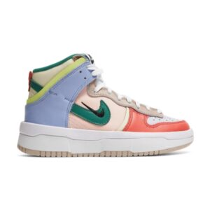 Baskets Wmns Nike Dunk High Rebel Cashmere Corail Cachemire/Vert Bruit/Pale Corail DH3718 700