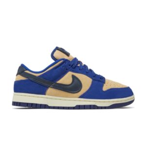 Baskets Wmns Nike Dunk Low LX Bleu Daim Tang DV7411 400