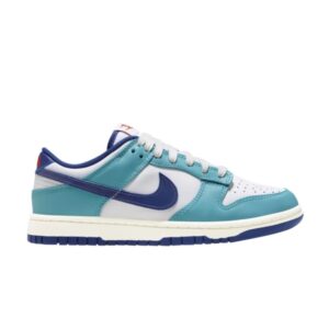 Baskets Wmns Nike Dunk Low Teal Nebula Royal Blanc/Teal Nebula/Sail/Deep Royal Bleu/Mystic Rouge FQ6870 141