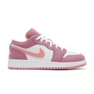 Air Jordan 1 Low GS Desert Berry Baskets 553560 616