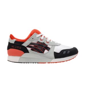 Asics Gel Lyte 3 GS Blanc Noir Rouge C5A4N 0190