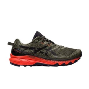Asics Gel Trabuco 10 Manteau Vert Rouge Orange 1011B329 301