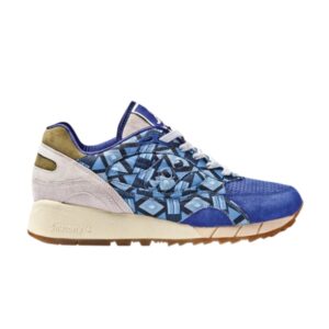 Baskets Bodega x Saucony Shadow 6000 Bleu 70130 1