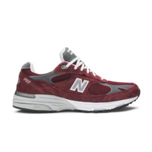 Baskets New Balance 993 Made in USA Bourgogne Marron MR993BU