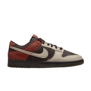 Nike Dunk Low Red Panda Baskets Velours Marron/Sanddrift/Orange Rugged FV0395 200