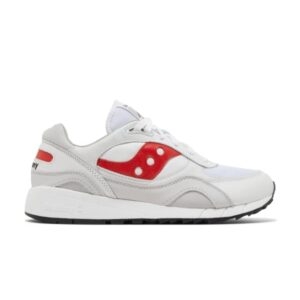 Baskets Saucony Shadow 6000 Premium Blanc Rouge S70668 2