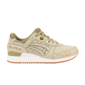 Baskets Wmns Asics Gel Lyte 3 Kaki Gomme 1192A114 300