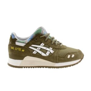 Baskets Femme Asics Gel Lyte 3 Olive H587L 8501