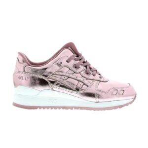 Baskets Wmns Asics Gel Lyte 3 Rose Blanc H6E5K 3434
