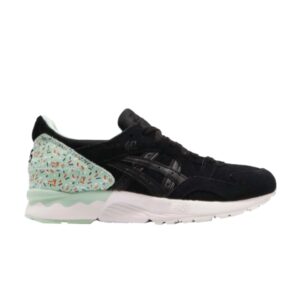 Baskets Wmns Asics Gel Lyte 5 Noir Vert Sprinkles Rose H7Z9L 9090